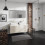 Szafka pod 2 szlifowane umywalki wpuszczane w blat/nablatowe z 4 szufladami 1370/550, Piaskowy Xevolos E Hansgrohe (54197790)