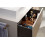 Szafka pod 2 szlifowane umywalki wpuszczane w blat/nablatowe z 4 szufladami 1570/550, Piaskowy Xevolos E Hansgrohe (54200390)