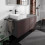 Szafka pod szlifowaną umywalkę wpuszczaną w blat/nablatową po lewej stronie z 4 szufladami Xevolos E Hansgrohe (54238730)