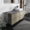 Szafka pod szlifowaną umywalkę wpuszczaną w blat/nablatową po prawej stronie z 4 szufladami Xevolos E Hansgrohe (54241390)