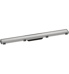 Element zewnętrzny odpływu liniowego 800 ze stelażem o regulowanej wysokości Stal RainDrain Match Hansgrohe (56038800)
