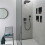 Element zewnętrzny odpływu liniowego 1000 z możliwością przycięcia, montaż odsunięty od RainDrain Flex Hansgrohe (56046670)