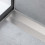 Element zewnętrzny odpływu liniowego 1200 z możliwością przycięcia, montaż przyścienny Stal RainDrain Flex Hansgrohe (56054800)