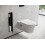 Wnęka ścienna z półką, pojemnikiem na szczotkę toaletową i drzwiczkami do wyłożenia XtraStoris Rock Hansgrohe (56060670)