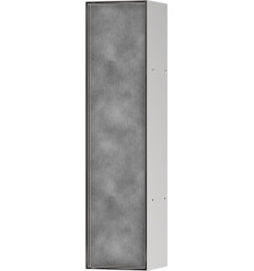 Wnęka ścienna z półką, pojemnikiem na szczotkę toaletową i drzwiczkami do wyłożenia XtraStoris Rock Hansgrohe (56060800)