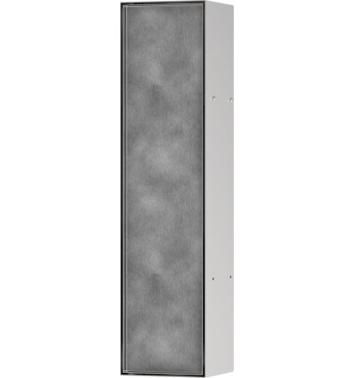 Wnęka ścienna z półką, pojemnikiem na szczotkę toaletową i drzwiczkami do wyłożenia XtraStoris Rock Hansgrohe (56060800)