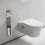 Wnęka ścienna na papier toaletowy z pojemnikiem na szczotkę toaletową i drzwiczkami Biały XtraStoris Rock Hansgrohe (56062700)