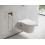 Wnęka ścienna na papier toaletowy z pojemnikiem na szczotkę toaletową i drzwiczkami Stal XtraStoris Rock Hansgrohe (56062800)