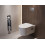 Wnęka ścienna na papier toaletowy z pojemnikiem na szczotkę toaletową i drzwiczkami Stal XtraStoris Rock Hansgrohe (56062800)