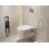 Wnęka ścienna z koszem na śmieci i drzwiczkami do wyłożenia płytkami 300/150/140 Stal XtraStoris Rock Hansgrohe (56063800)