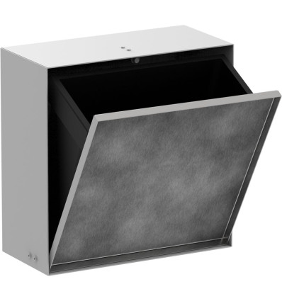 Wnęka ścienna z koszem na śmieci i drzwiczkami do wyłożenia płytkami 300/300/140 Biały XtraStoris Rock Hansgrohe (56090700)