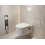 Wnęka ścienna z koszem na śmieci i drzwiczkami do wyłożenia płytkami 300/300/140 Biały XtraStoris Rock Hansgrohe (56090700)