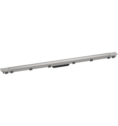 Element zewnętrzny odpływu liniowego 1200 ze stelażem o regulowanej wysokości Stal RainDrain Match Plus Hansgrohe (56218800)