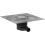 Odpływ punktowy 100 ruszt ozdobny/do wyłożenia płytkami Stal RainDrain Brilliance Hansgrohe (56250800)