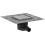 Odpływ punktowy 150 ruszt ozdobny/do wyłożenia płytkami Stal RainDrain Brilliance Hansgrohe (56251800)