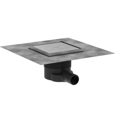 Odpływ punktowy 150 ruszt ozdobny/do wyłożenia płytkami Stal RainDrain Brilliance Hansgrohe (56251800)