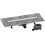 Odpływ liniowy 60 ozdobny/do wyłożenia płytkami standardowy/niski Stal RainDrain Go Hansgrohe (56271800)