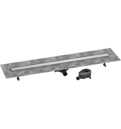 Odpływ liniowy 120 ozdobny/do wyłożenia płytkami, standardowy/niski Stal RainDrain Go Hansgrohe (56276800)