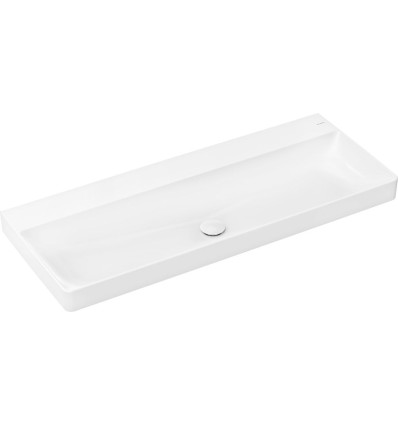 Umywalka wpuszczana 120x48 szlifowana bez otworu, bez przelewu Xelu Q Hansgrohe (61045450)