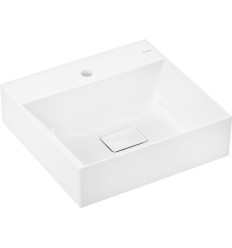 Umywalka wpuszczana 50x48 szlifowana z otworem, bez przelewu Xevolos E Hansgrohe (61090450)