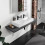 Umywalka wpuszczana 100x48, 2 otwory na baterie bez przelewu Xevolos E Hansgrohe (61111450)