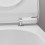 Miska WC wisząca bezkołnierzowa z deską SoftClose biała EluPura S Hansgrohe (61115450)