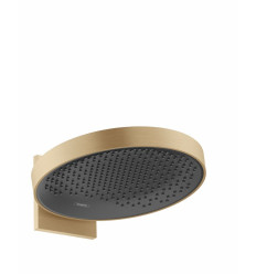 Głowica prysznicowa 360 1jet z przyłączem ściennym Brąz Szczotkowany Rainfinity Hansgrohe (26230140)