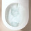 Miska kompaktowa WC przyścienna bezkołnierzowa EluPura Original S Hansgrohe (62012450)