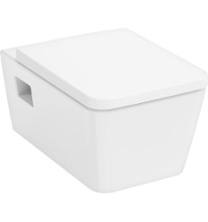 Miska wisząca z deską SoftClose biały EluPura Original Q Hansgrohe (62051450)