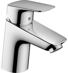 Bateria umywalkowa z korkiem chrom Logis Hansgrohe (71075000)