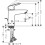 Bateria umywalkowa z korkiem chrom Logis Hansgrohe (71105000)