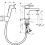 Bateria umywalkowa 100 Vernis Shape Hansgrohe (71216000)