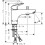 Bateria wannowa Monotrou Czarny mat Logis Hansgrohe (71315670)