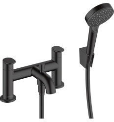 2-otoworowa bateria na brzeg wanny z zaworem przełączającym i główką prysznicową Vario Vernis Blend Hansgrohe (71461670)