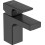 Bateria umywalkowa 70 z korkiem Vernis Shape czarny mat Hansgrohe (71560670)