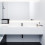 Bateria umywalkowa 100 z korkiem Vernis Shape czarny mat Hansgrohe (71561670)