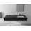 Bateria umywalkowa 100 z korkiem Vernis Shape czarny mat Hansgrohe (71561670)