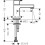 Bateria 70 Vernis Shape czarny mat Hansgrohe (71592670)