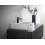 Bateria umywalkowa 100 z korkiem z cięgłem CoolStart Vernis Shape czarny mat Hansgrohe (71594670)