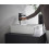 Bateria umywalkowa 100 z korkiem z cięgłem CoolStart Vernis Shape czarny mat Hansgrohe (71594670)