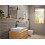 Bateria umywalkowa z obrotową wylewką i korkiem Czarny mat Rebris E Hansgrohe (72576670)