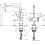 Bateria kuchenna Talis M54 chrom Hansgrohe (72827000)