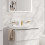 Bateria umywalkowa z korkiem Brąz szczotkowany Tecturis E Hansgrohe (73002140)