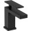 Bateria umywalkowa z korkiem 80 czarny mat Tecturis E Hansgrohe (73002670)