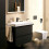 Bateria umywalkowa czarny mat Tecturis E Hansgrohe (73014670)