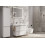 Bateria umywalkowa z kompletem odpływowym biały mat Tecturis E Hansgrohe (73040700)