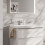 Bateria umywalkowa z kompletem odpływowym biały mat Tecturis E Hansgrohe (73040700)