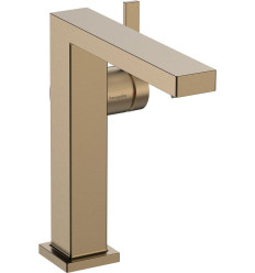 Bateria umywalkowa bez kompletu odpływowego Brąz szczotkowany Tecturis E Hansgrohe (73041140)