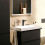 Bateria umywalkowa bez kompletu odpływowego Czarny mat Tecturis E Hansgrohe (73041670)