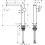 Bateria umywalkowa 240 Fine CoolStart z korkiem czarny mat Tecturis E Hansgrohe (73073670)